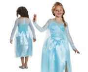Strój Przebranie Elsa Elza Kraina Lodu Frozen (licencja) rozm. M (7-8 lat)