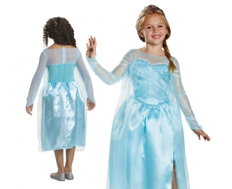 Strój Przebranie Elsa Elza Kraina Lodu Frozen (licencja) rozm. M (7-8 lat)