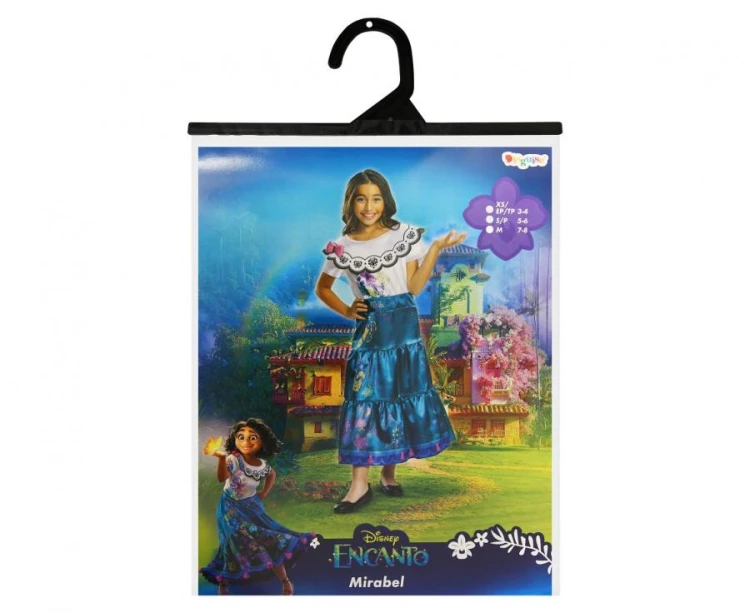 Strój Przebranie Mirabel Deluxe - Encanto (licencja) rozm. S (5-6 lat)