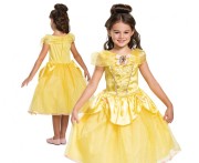 Strój Belle Deluxe - Princess (licencja), rozm. M (7-8 lat)