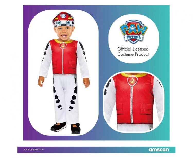 Strój Psi Patrol Marshal rozm. 2-3 lata