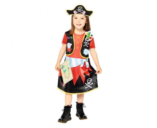 Strój Przebranie dla dzieci Świnka Peppa Sukienka Piratka rozm. 3-4 lat