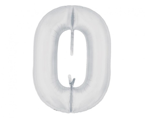 Balon Ibrex Chain Hel ogniwo 73 x 53 cm Biały 5 szt.