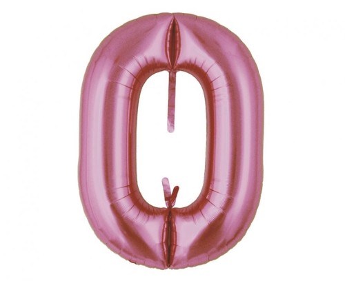 Balon Ibrex Chain Hel ogniwo 73 x 53 cm Metaliczny różowy 5 szt.