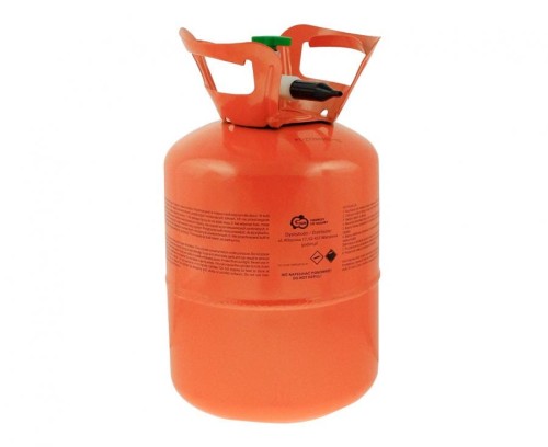 Butla z helem (jednorazowa) na 30 balonów rozm. 9 cali, prod. GoDan