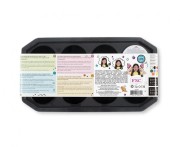 Paleta z farbami do malowania twarzy  8 kolorów po 18 ml Farbki