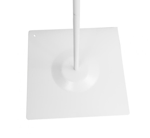 Podstawa i sztyca do kolumn balonowych (skręcana), szara