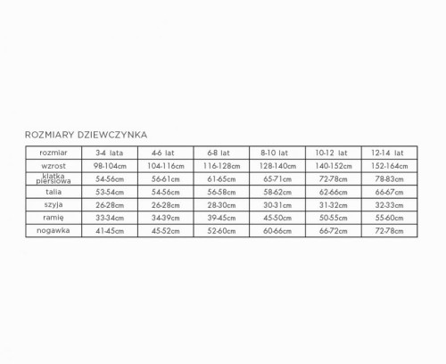 Strój Przebranie Mermaid Syrenka wiek 4-6 lat