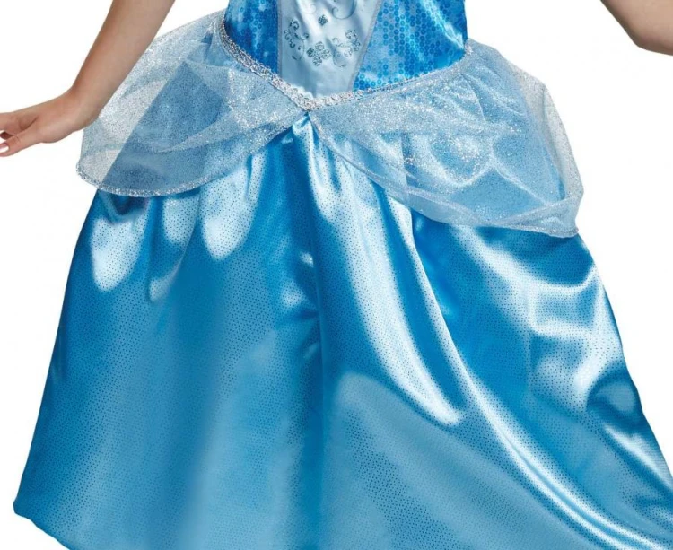 Strój Przebranie Cinderella Classic Princess licencja rozm. M (7-8 lat)