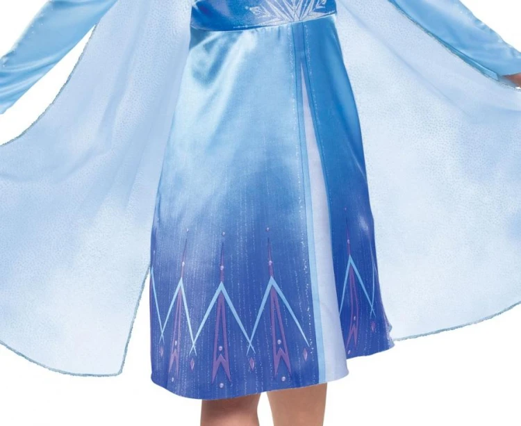 Strój Elsa Classic Elza Kraina Lodu - Frozen 2 licencja rozm. S (5-6 lat)