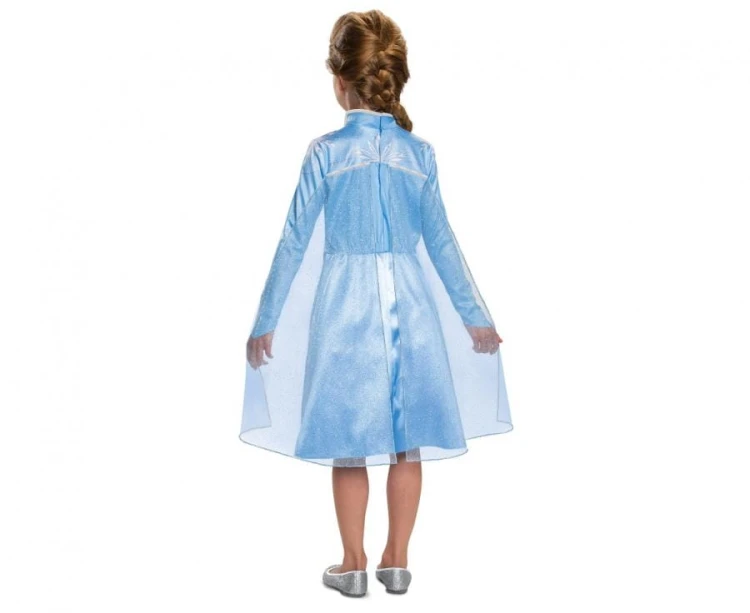 Strój Elsa Classic Elza Kraina Lodu - Frozen 2 licencja rozm M (7-8 lat)