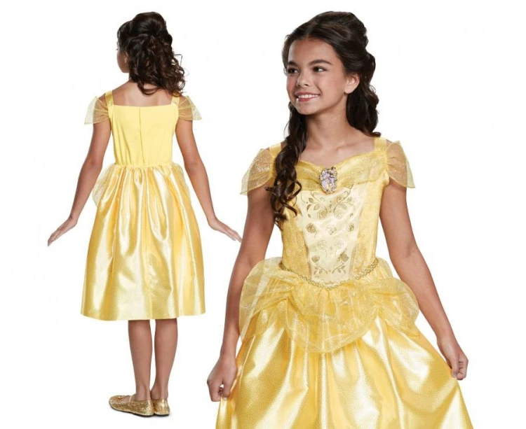 Strój Przebranie Księżniczki Belle Classic Princess licencja rozm. M (7-8 lat)