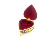 Szkatułka Ozdobna Metalowa w Kształcie Serca na drobiazgi biżuterię  (2).jpg