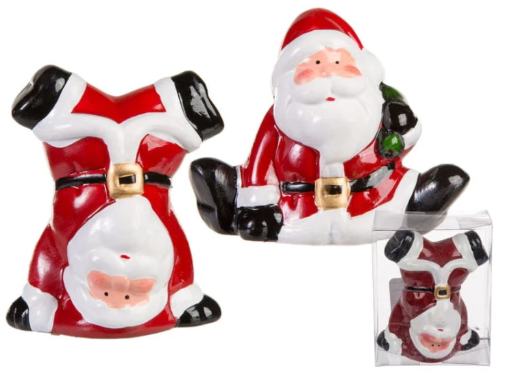 FIGURKA MIKOŁAJ CERAMICZNY ŚWIĄTECZNA OZDOBNA 2