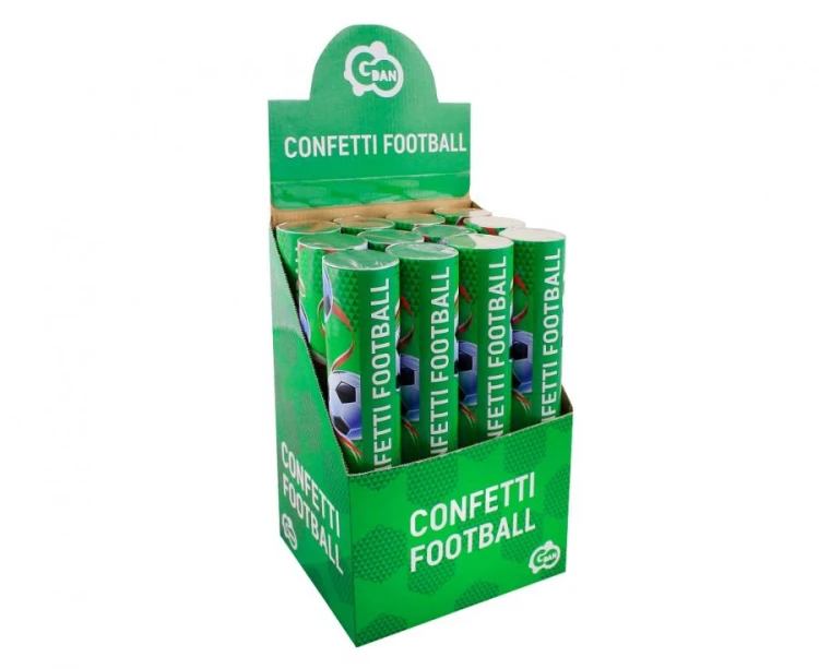 Konfetti pneumatyczne Piłka Nożna 30 cm