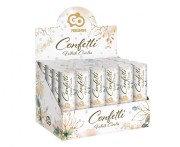 Konfetti pneumatyczne Best Moment kółeczka papierowe białe 15 cm