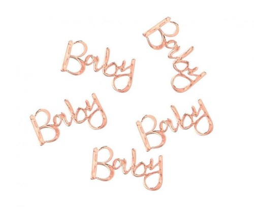 Konfetti Twinkle Twinkle Baby różowo-złote 14 g