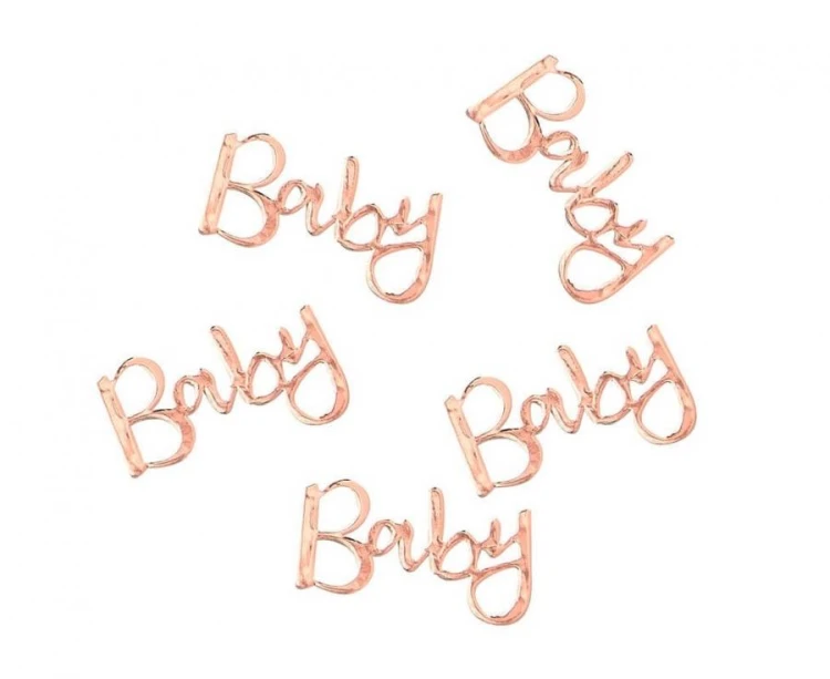 Konfetti Twinkle Twinkle Baby różowo-złote 14 g