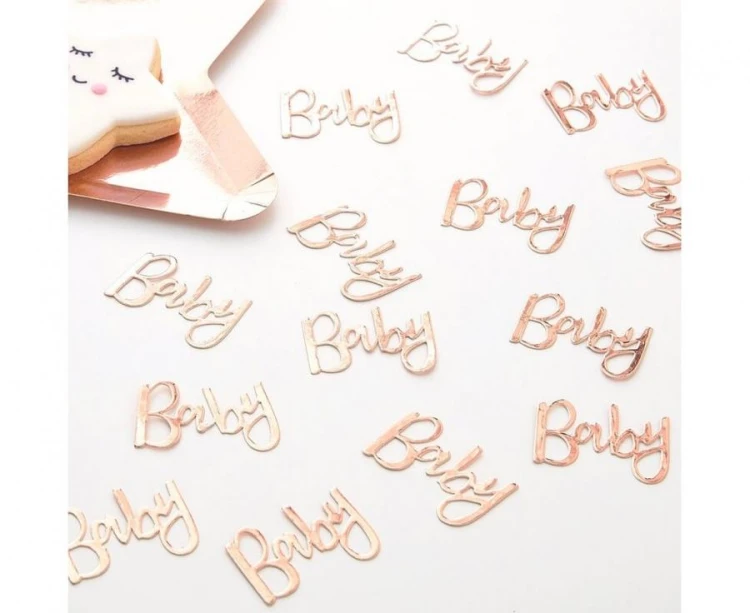 Konfetti Twinkle Twinkle Baby różowo-złote 14 g