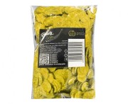 Konfetti foliowe Kółeczka 2 cm 250g holograficzny złoty