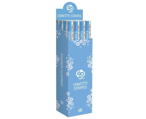 Konfetti pneumatyczne Mix papierowe 80 cm