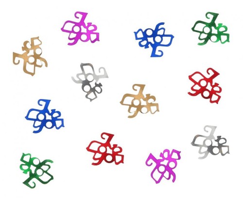 Konfetti foliowe I love you 1kg Dekoracje na stół Imprezy