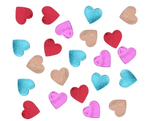 Konfetti papierowe Love is in the air mix 150 szt.