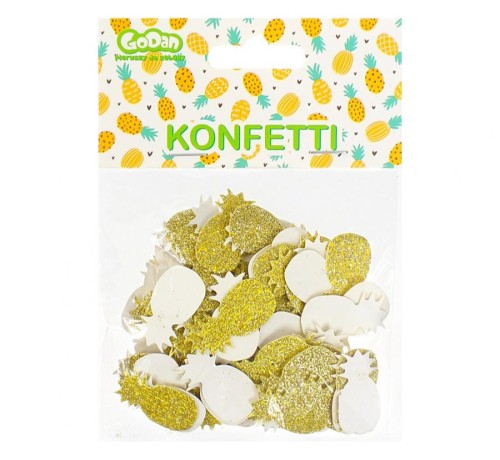 Konfetti Brokatowy Ananas 1.5x3 cm 18 g