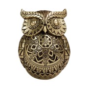 Sowa Symbol Mądrości Elegancka Dekoracja Figurka  (1).jpg