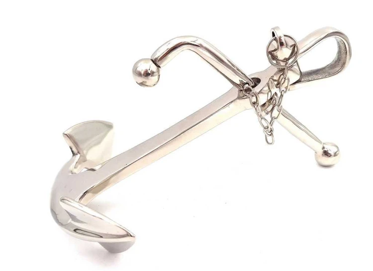 Kotwica Metalowa Dekoracja 20cm Figurka Morska Prezent  (2).jpg