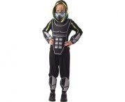 Strój dla dzieci Przebranie Cyber Bohater Świecąca Maska zestaw 110/120 cm