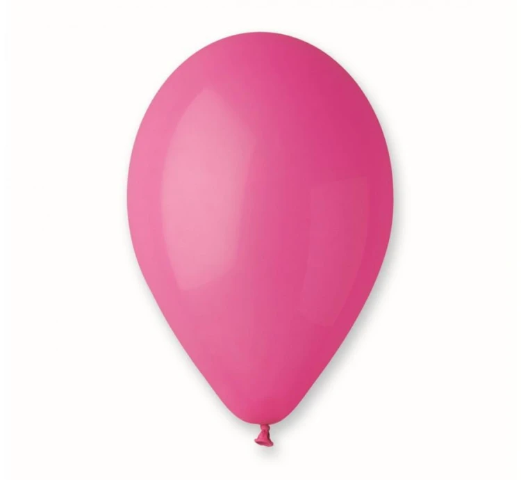 Balony G90 pastel 10" ciemnoróżowe Zestaw 500 szt. lateksowe