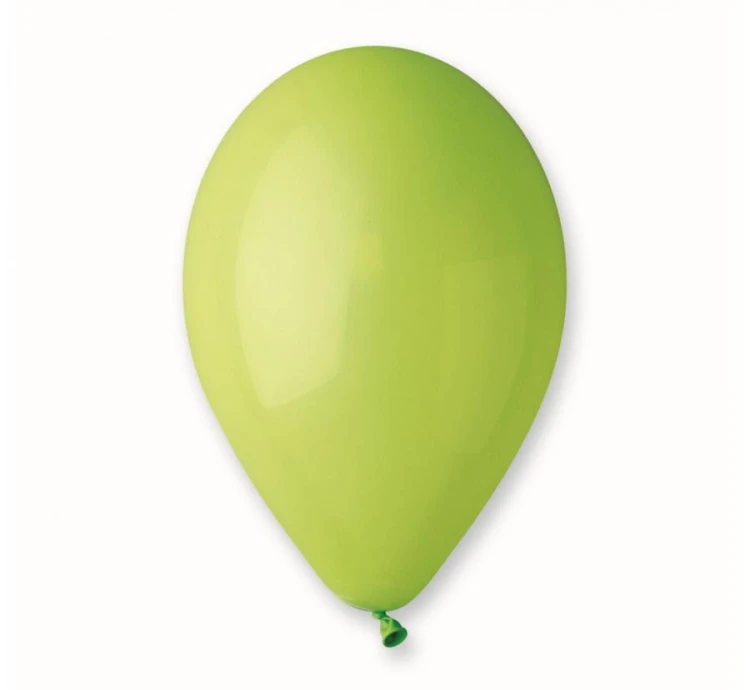 Balony G90 pastel 10" pistacjowe Zestaw 500 szt. lateksowe