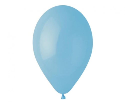 Balony G90 pastel 10" niebieskie delikatne Zestaw 500 szt. lateksowe