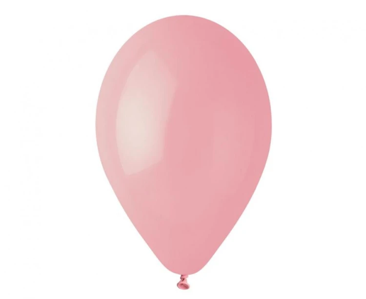 Balony G90 pastel 10" różowe delikatne Zestaw 500 szt. lateksowe