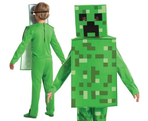 Strój Przebranie Creeper Fancy Minecraft licencja rozm. S (4-6 lat)