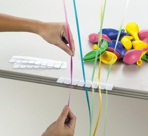 Listwa samoprzylepna do mocowania balonów 10 szt.