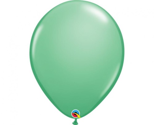Balon QL 16" zimny zielony 41 cm Zestaw 50 szt. lateksowe