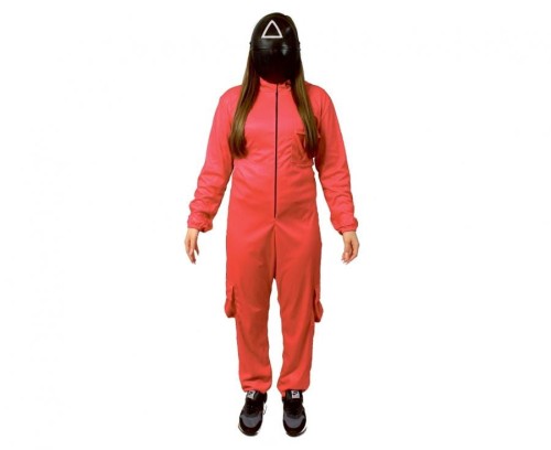 Strój Przebranie Gra w Kolory Czerwony Trójkąt rozm. 38