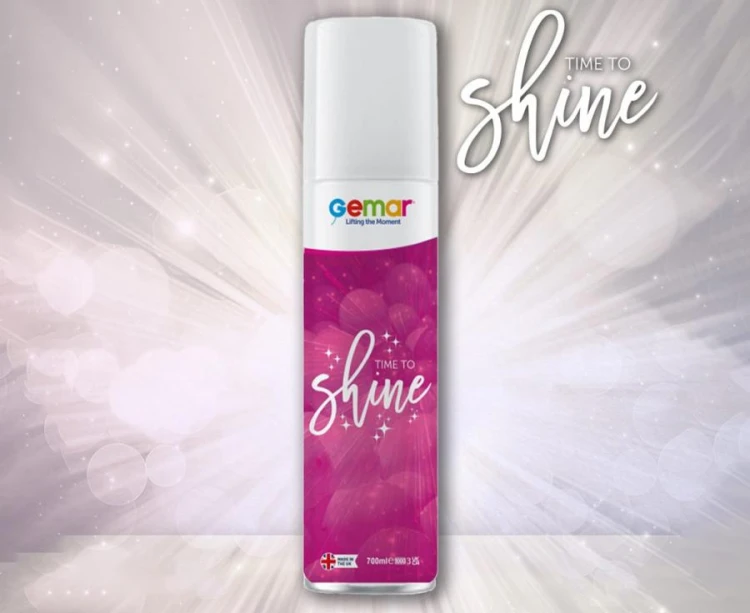 Shine spray nabłyszczacz do balonów marki Gemar 750 ml