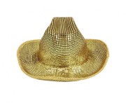 Kapelusz Groovy gold na Imprezę Przebranie