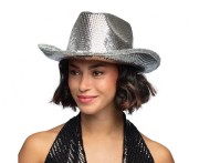 Kapelusz Groovy silver na Imprezę Przebranie