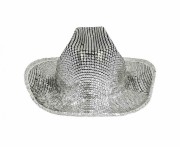 Kapelusz Groovy silver na Imprezę Przebranie