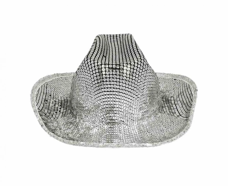 Kapelusz Groovy silver na Imprezę Przebranie