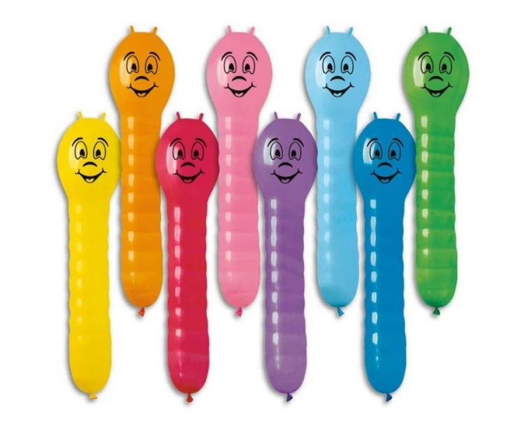 Balony GPF95 Dżdżownica z różkami Zestaw 100 szt.