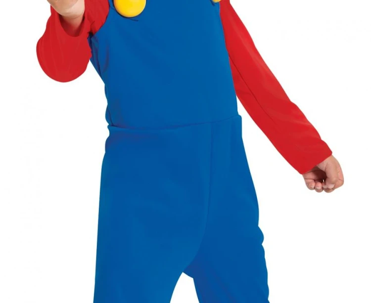 Strój Przebranie Super Mario Fancy Nintendo licencja rozm. M (7-8 lat)