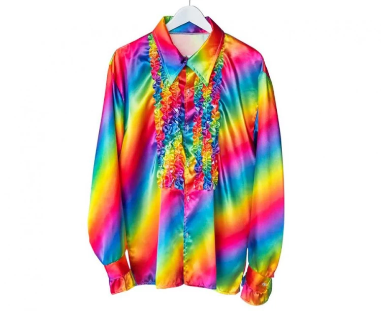 Koszula Party tęczowa na Imprezę rozm. XL