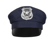 Zestaw dla dorosłych Police Przebranie czapka okulary odznaka pałka 33 cm