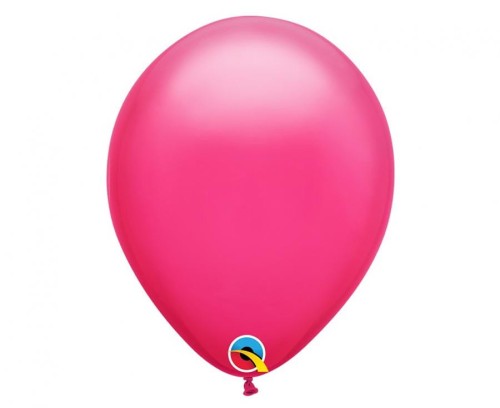 Balony lateksowe QL 28cm 11" pastel żurawinowy 100 szt.