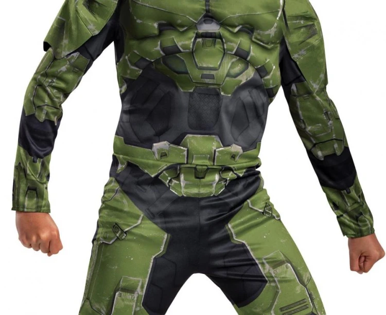 Strój Przebranie Master Chief Fancy Microsoft licencja rozm. M (7-8 lat)